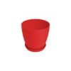 Flower pot LUX 14cm bež sa podmetačem - Image 6