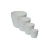 Flower pot SAHARA 24cm bela - Image 2