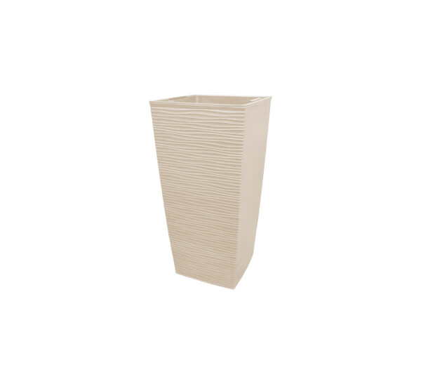Flower pot FINESA 30x30xh57 bež
