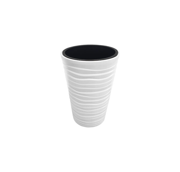 Flower pot BORA HIGH 75cm bela