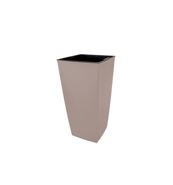 Flower pot FINESA ELEGANCE 30x30xh57 moka