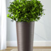 Flower pot FINESA ROUND 30Xh57 bela - Image 3