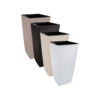Flower pot FINESA ELEGANCE 25x25xh46,5 bež - Image 3
