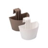 Flower planter SAHARA 30cm bela - Image 2
