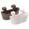 Flower planter SAHARA 45cm MOKA - Image 2