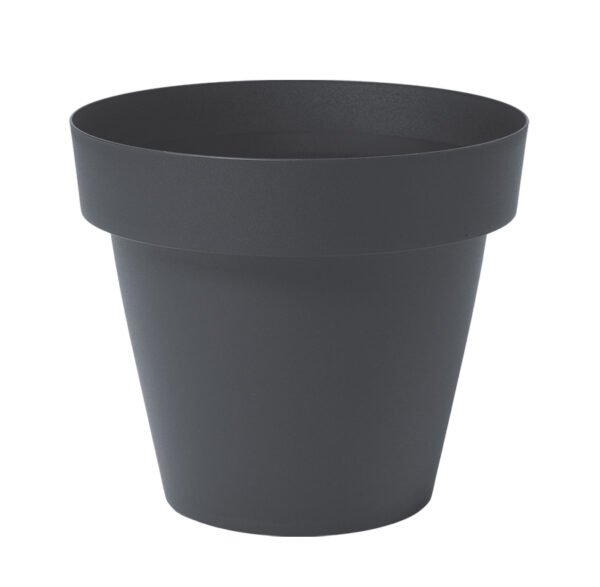 Flower pot MELROSE OKRUGLA 30cm-10L antracit