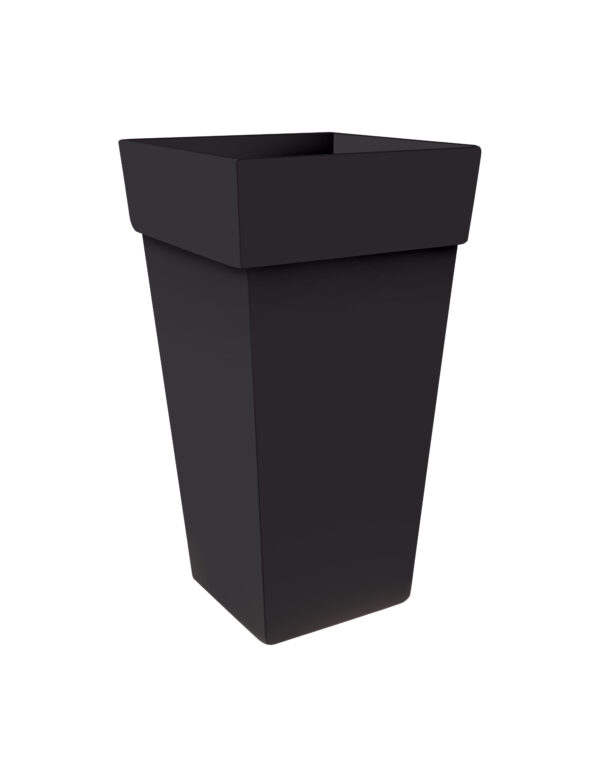 Flower pot MELROSE SQUARE 40x40x50h antracit