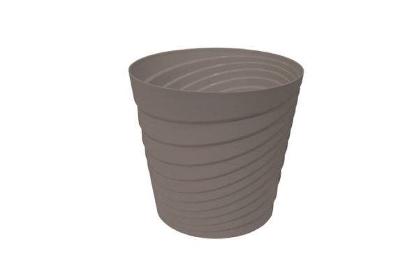 Flower pot SWING 40cm moka
